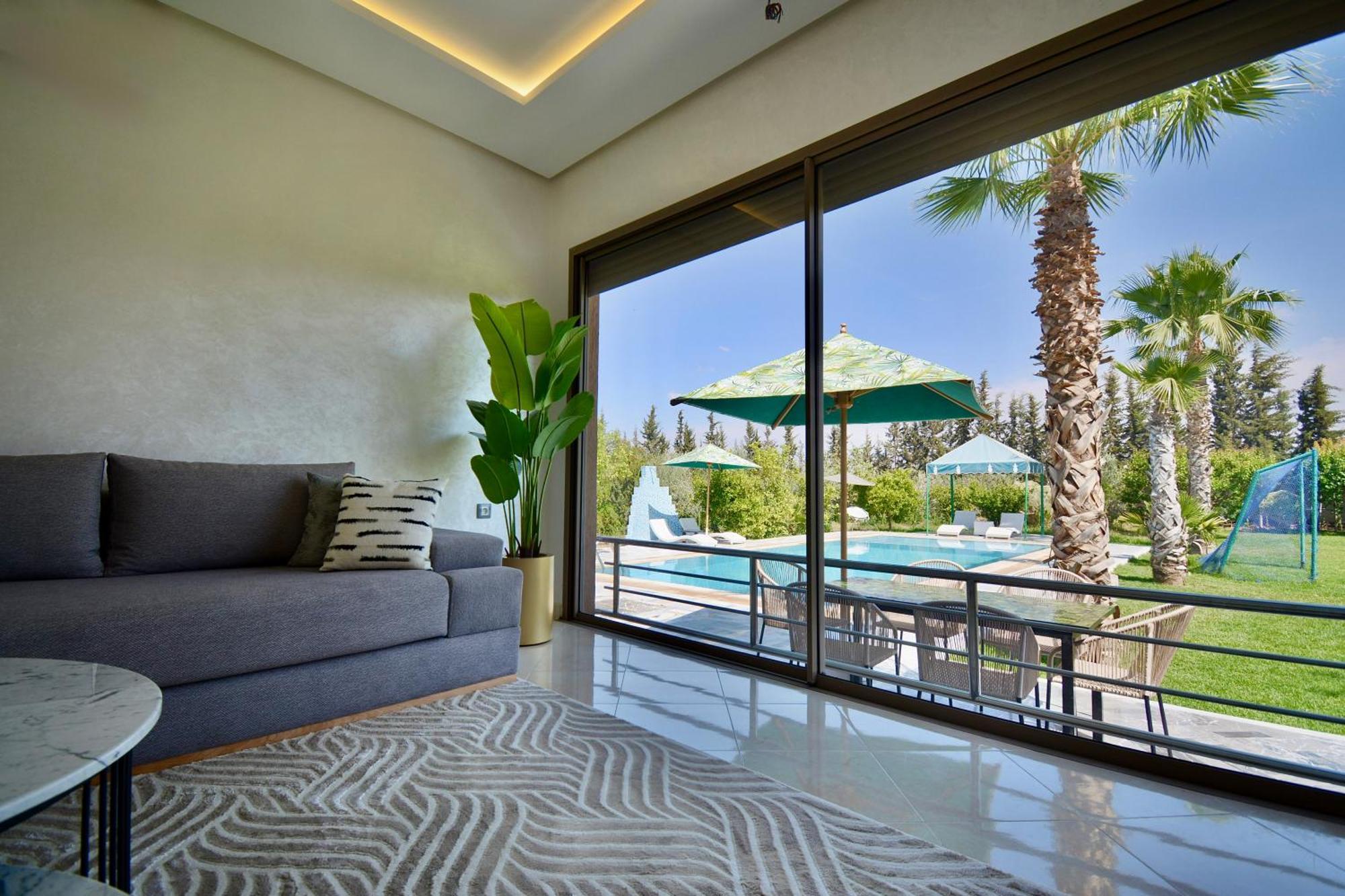 Ferme De Vacances Avec Une Grande Villa A Marrakech Марракеш Экстерьер фото