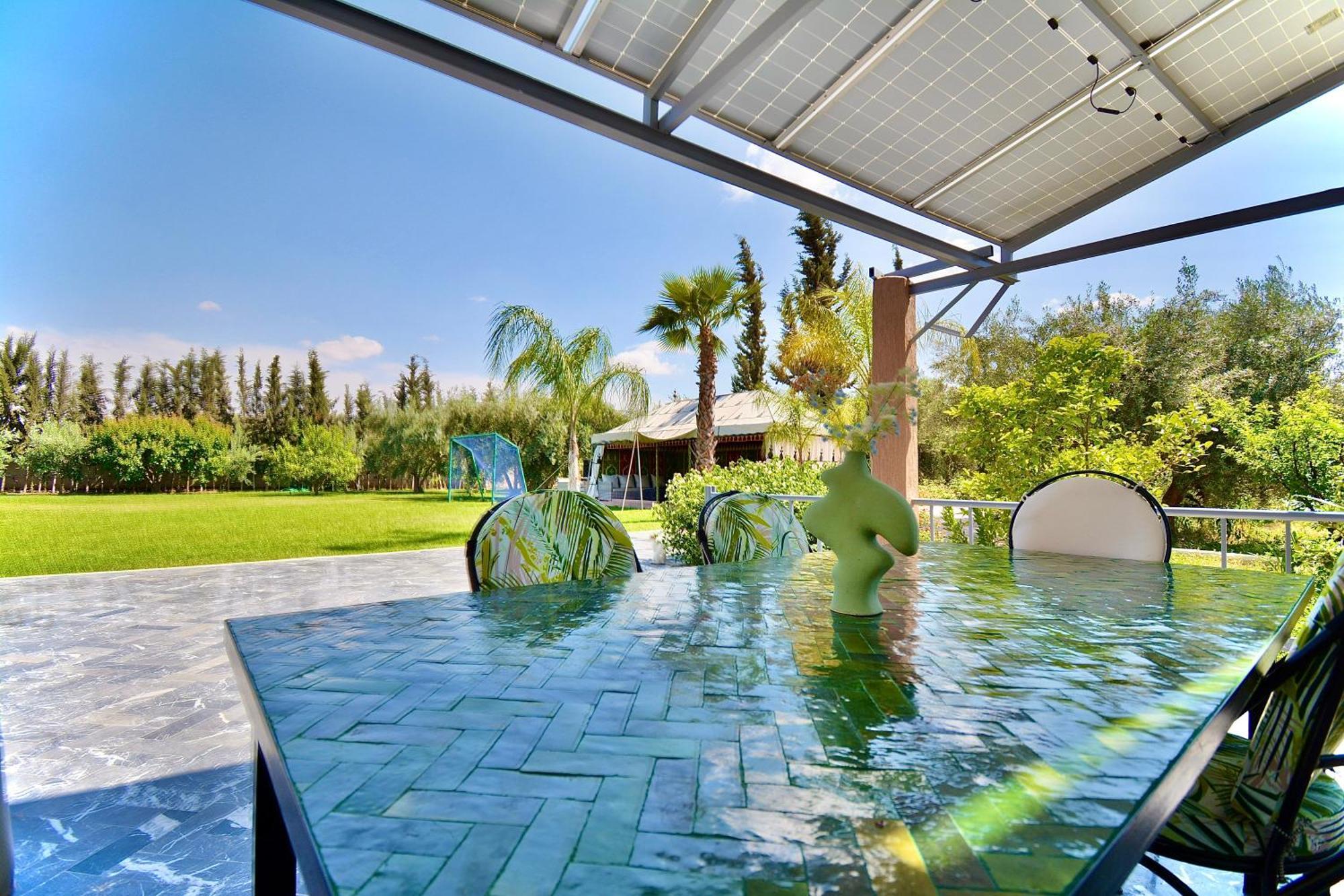 Ferme De Vacances Avec Une Grande Villa A Marrakech Марракеш Экстерьер фото