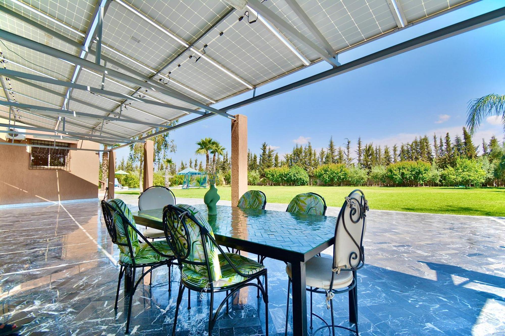 Ferme De Vacances Avec Une Grande Villa A Marrakech Марракеш Экстерьер фото