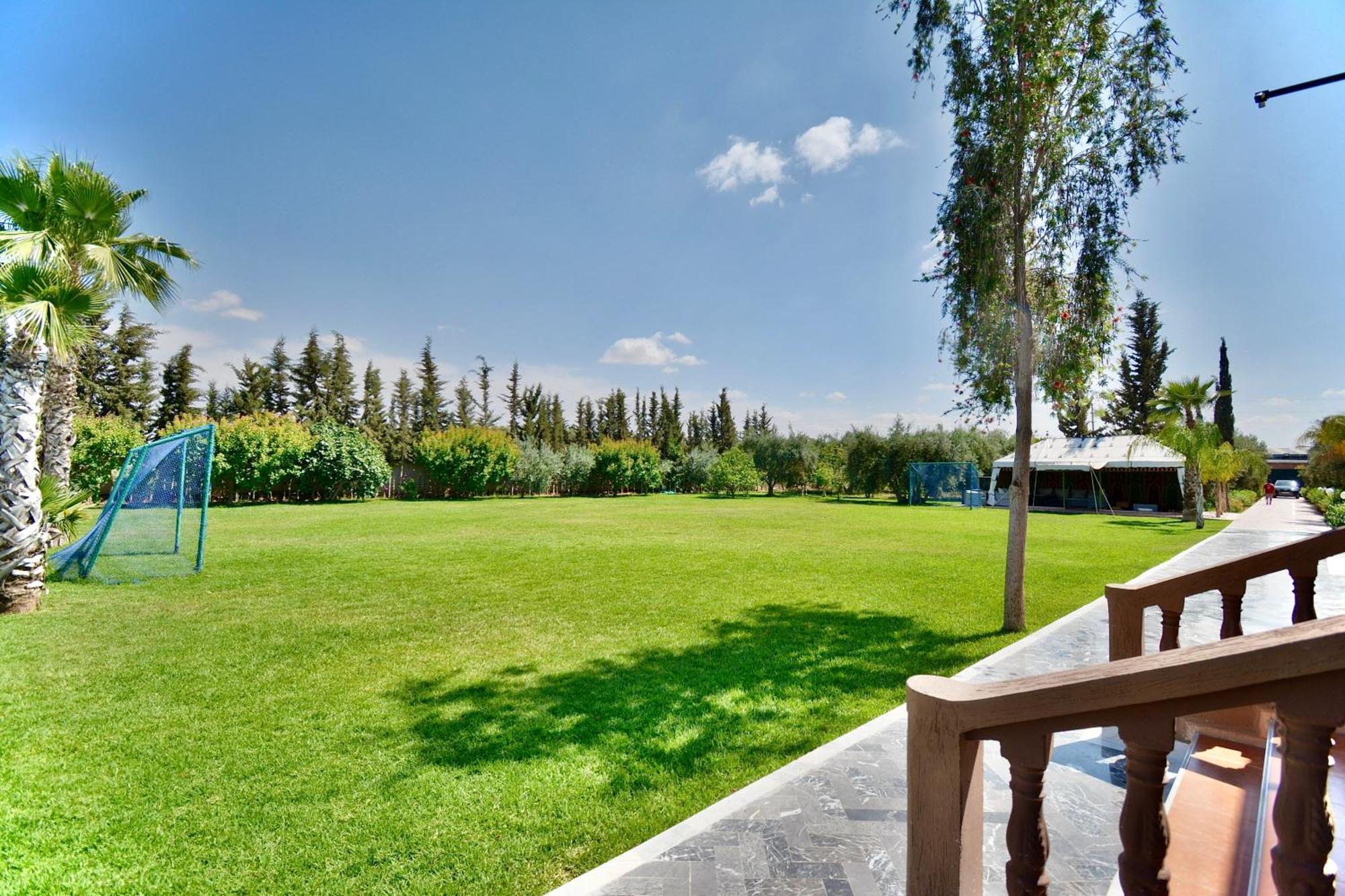 Ferme De Vacances Avec Une Grande Villa A Marrakech Марракеш Экстерьер фото