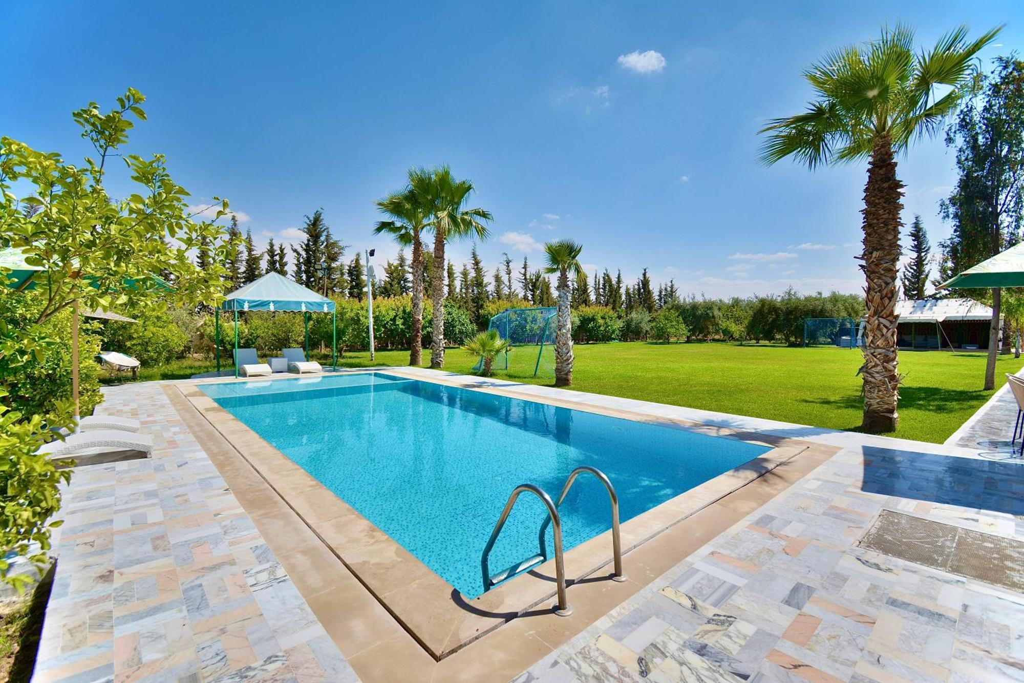 Ferme De Vacances Avec Une Grande Villa A Marrakech Марракеш Экстерьер фото