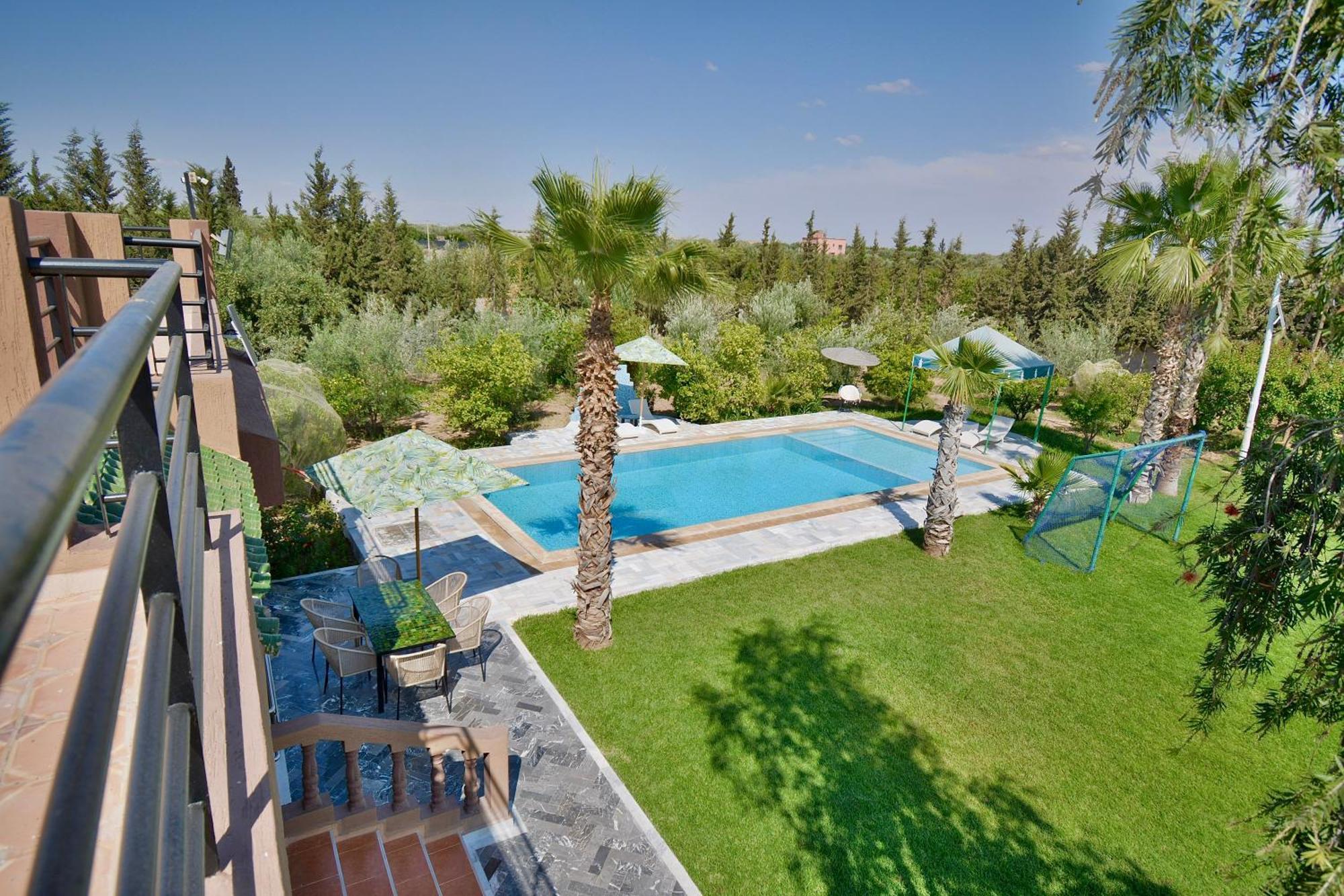 Ferme De Vacances Avec Une Grande Villa A Marrakech Марракеш Экстерьер фото