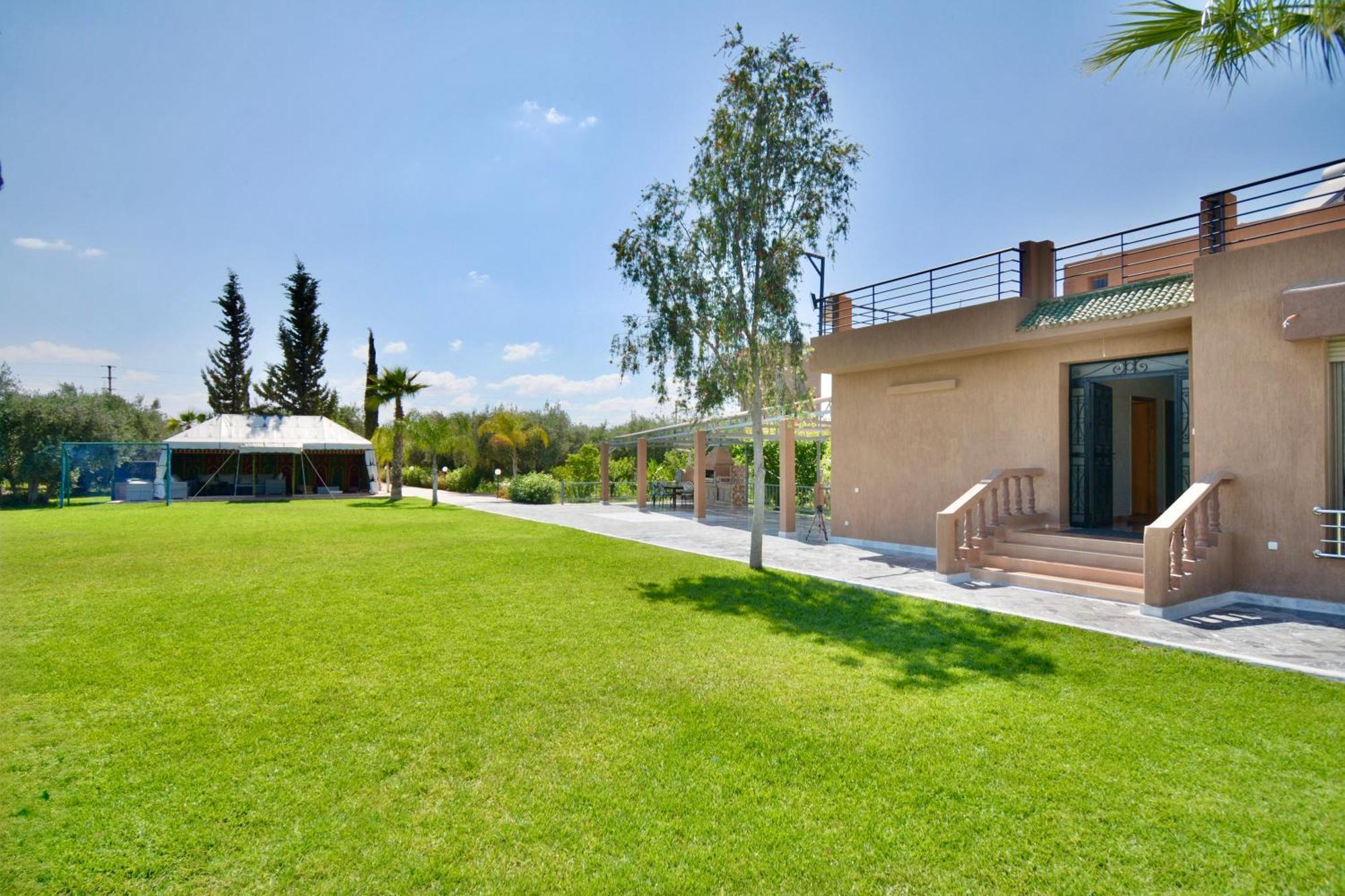 Ferme De Vacances Avec Une Grande Villa A Marrakech Марракеш Экстерьер фото