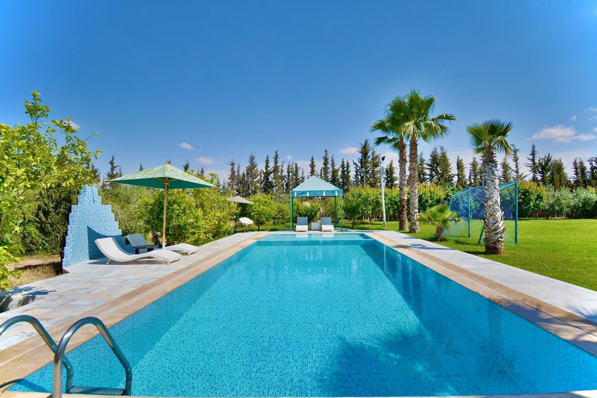 Ferme De Vacances Avec Une Grande Villa A Marrakech Марракеш Экстерьер фото