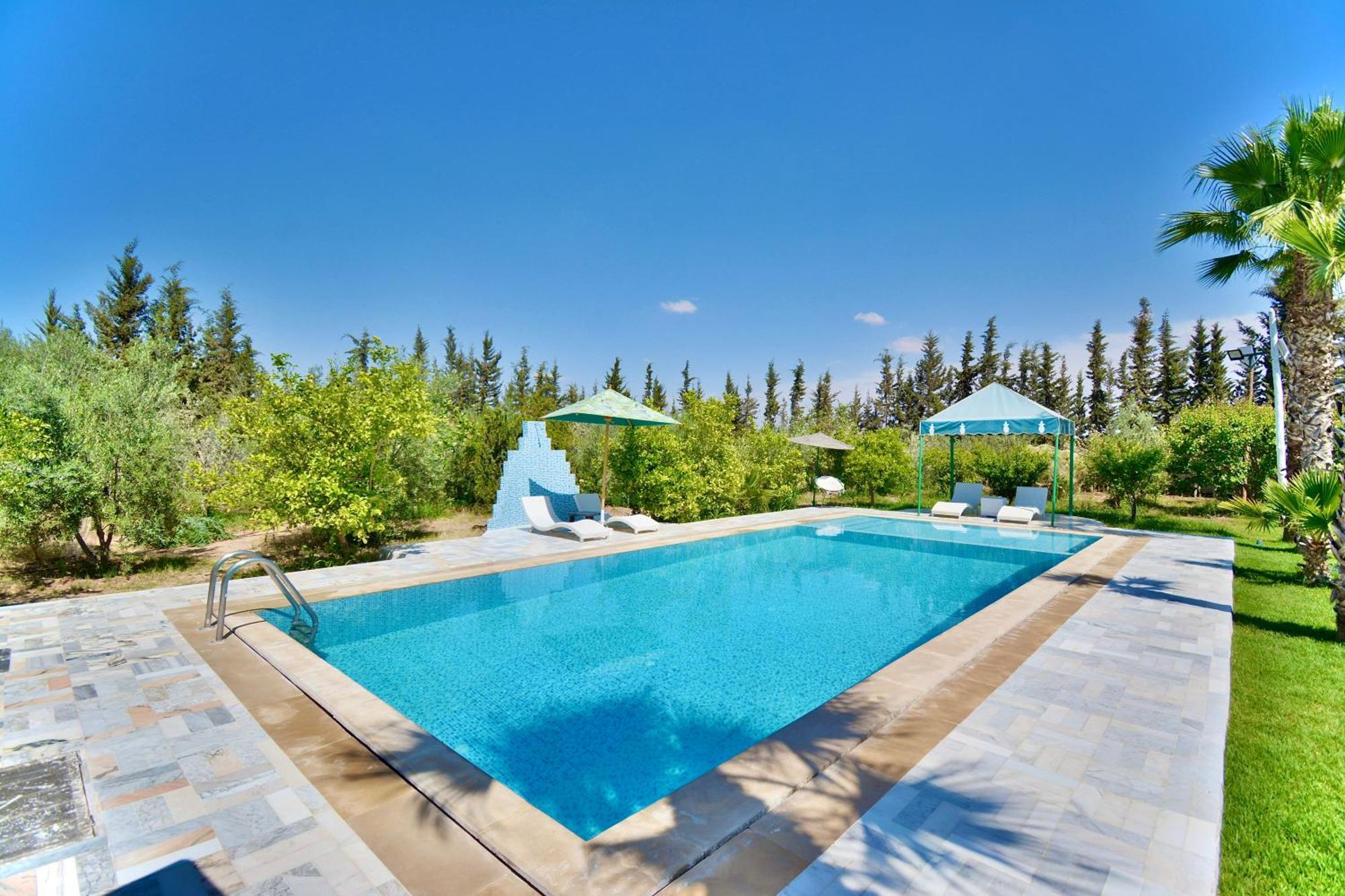 Ferme De Vacances Avec Une Grande Villa A Marrakech Марракеш Экстерьер фото