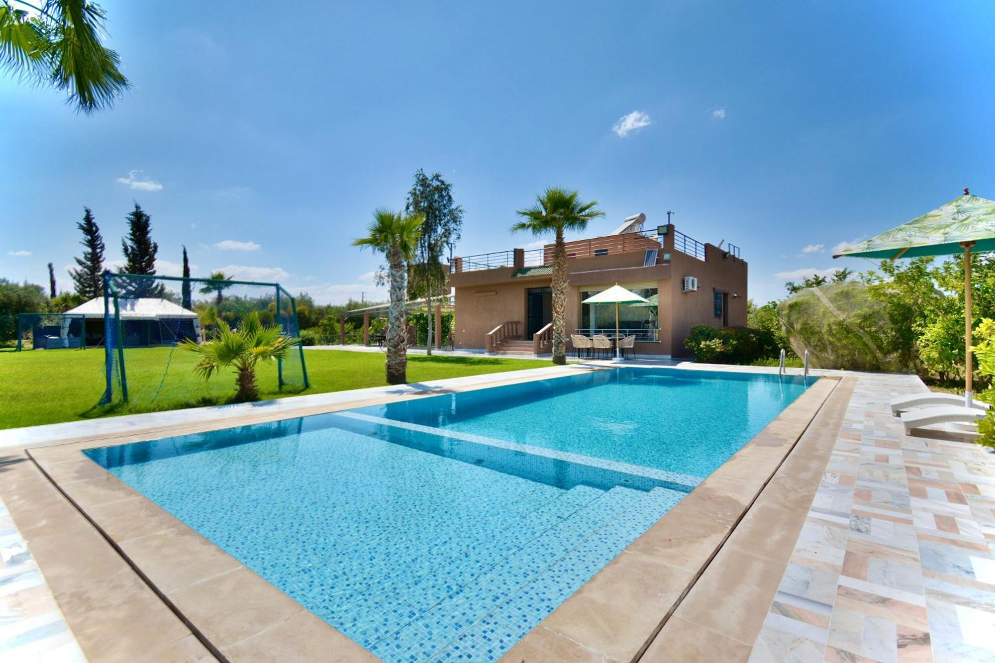 Ferme De Vacances Avec Une Grande Villa A Marrakech Марракеш Экстерьер фото