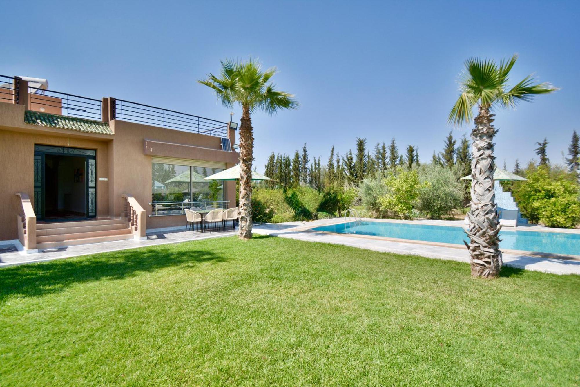 Ferme De Vacances Avec Une Grande Villa A Marrakech Марракеш Экстерьер фото